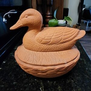 Terracotta Nesting Duck